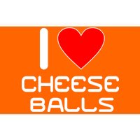 I Heart Cheese Balls Bumper Sticker