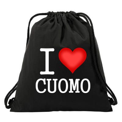 I Heart Cuomo Drawstring Bag