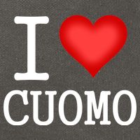 I Heart Cuomo Cotton Canvas Backpack