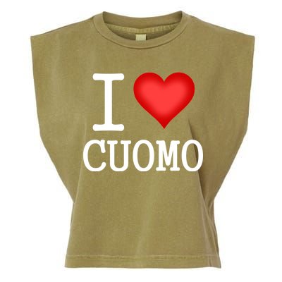 I Heart Cuomo Garment-Dyed Women's Muscle Tee