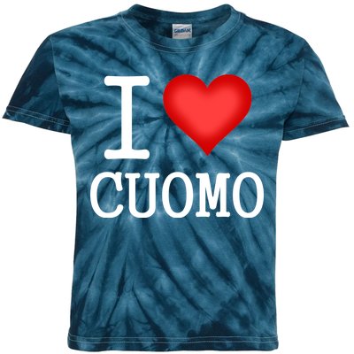 I Heart Cuomo Kids Tie-Dye T-Shirt