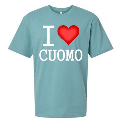 I Heart Cuomo Sueded Cloud Jersey T-Shirt