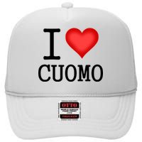 I Heart Cuomo High Crown Mesh Back Trucker Hat