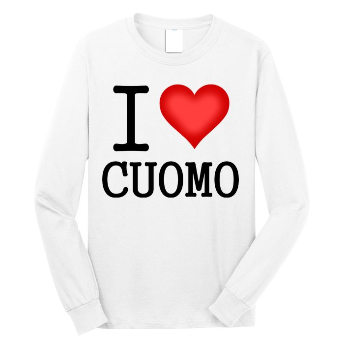 I Heart Cuomo Long Sleeve Shirt