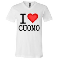 I Heart Cuomo V-Neck T-Shirt