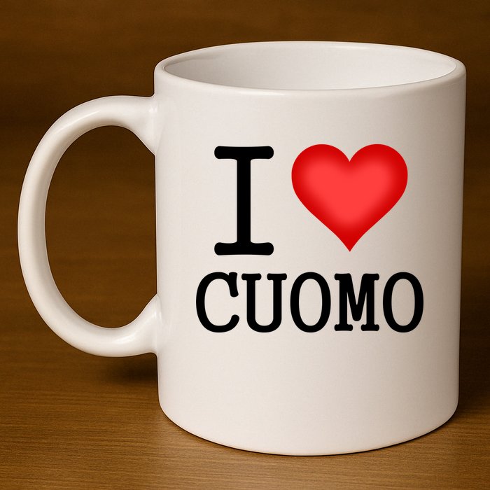 I Heart Cuomo 11oz C Handle Ceramic Mug