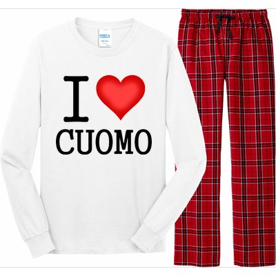 I Heart Cuomo Long Sleeve Pajama Set