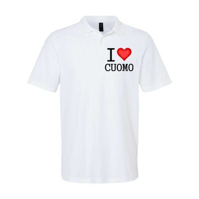 I Heart Cuomo Softstyle Adult Sport Polo