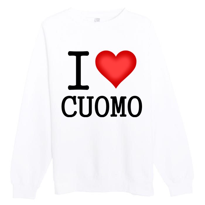 I Heart Cuomo Premium Crewneck Sweatshirt