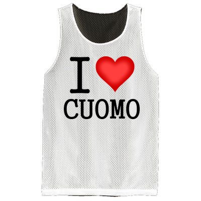 I Heart Cuomo Mesh Reversible Basketball Jersey Tank