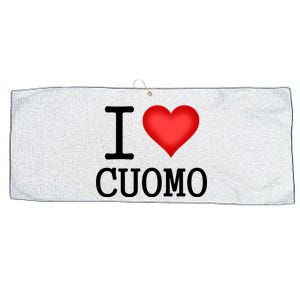 I Heart Cuomo Large Microfiber Waffle Golf Towel