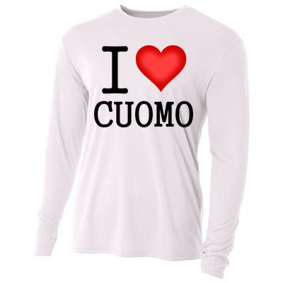 I Heart Cuomo Cooling Performance Long Sleeve Crew