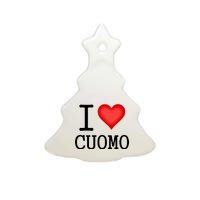 I Heart Cuomo Ceramic Tree Ornament