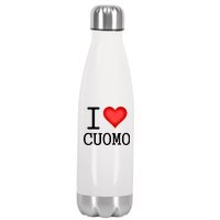 I Heart Cuomo Stainless Steel Insulated Water Bottle