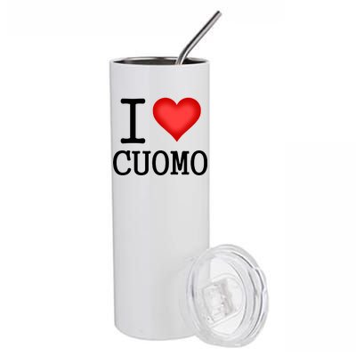 I Heart Cuomo Stainless Steel Tumbler