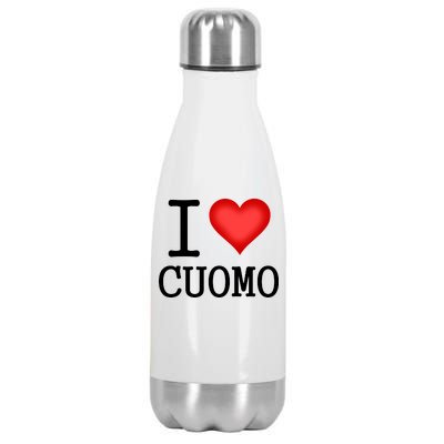 I Heart Cuomo Stainless Steel Insulated Water Bottle