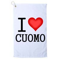 I Heart Cuomo Platinum Collection Golf Towel