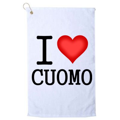 I Heart Cuomo Platinum Collection Golf Towel