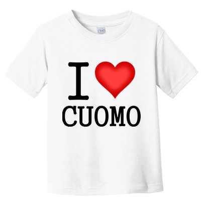 I Heart Cuomo Toddler T-Shirt