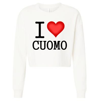 I Heart Cuomo Cropped Pullover Crew