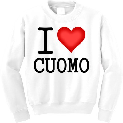 I Heart Cuomo Kids Sweatshirt