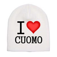 I Heart Cuomo Short Acrylic Beanie