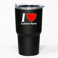 I Heart Custom Name Text Personalize Tumbler