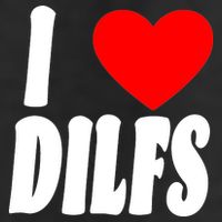 I Heart Dilfs 7 Panel Mesh Trucker Snapback Hat