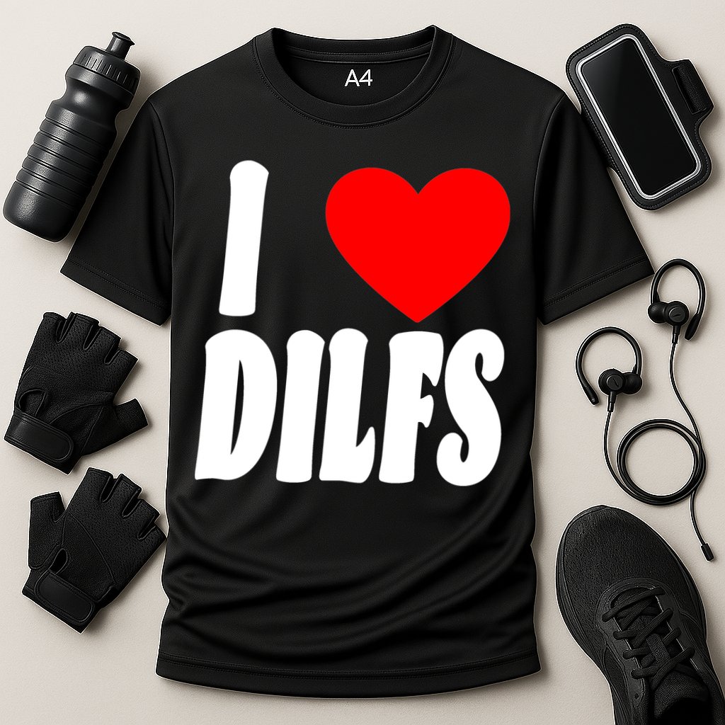 I Heart Dilfs Performance Shirt