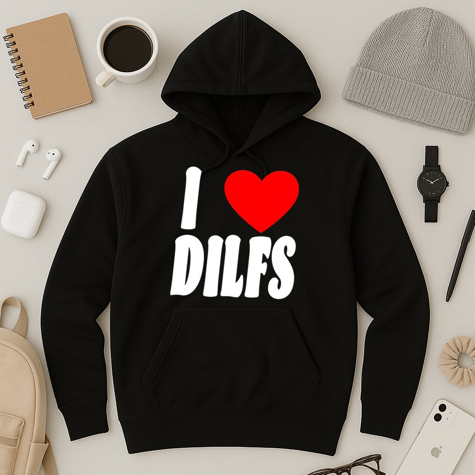 I Heart Dilfs Hoodie