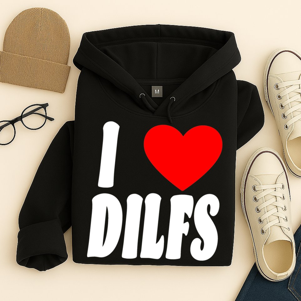 I Heart Dilfs Hoodie