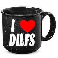 I Heart Dilfs 15oz Campfire Ceramic Mug