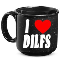 I Heart Dilfs 15oz Campfire Ceramic Mug