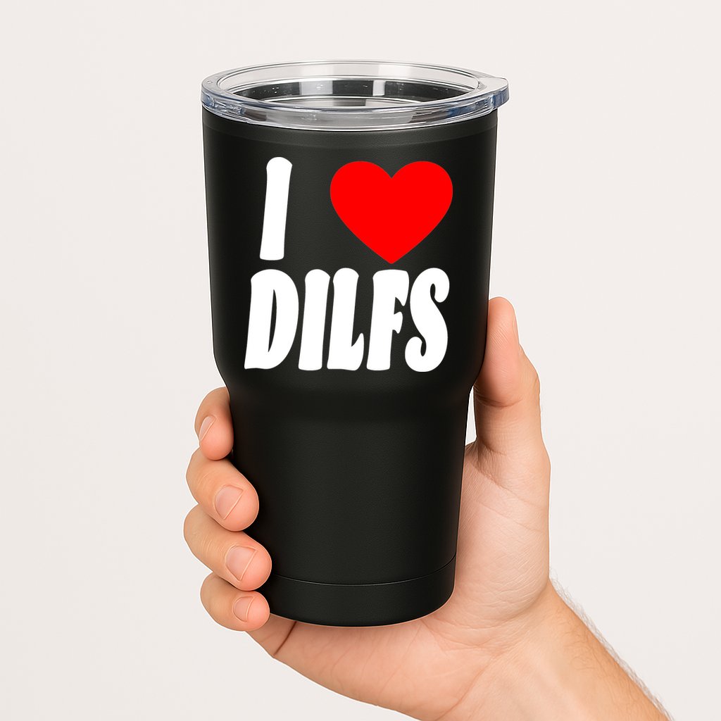 I Heart Dilfs Tumbler