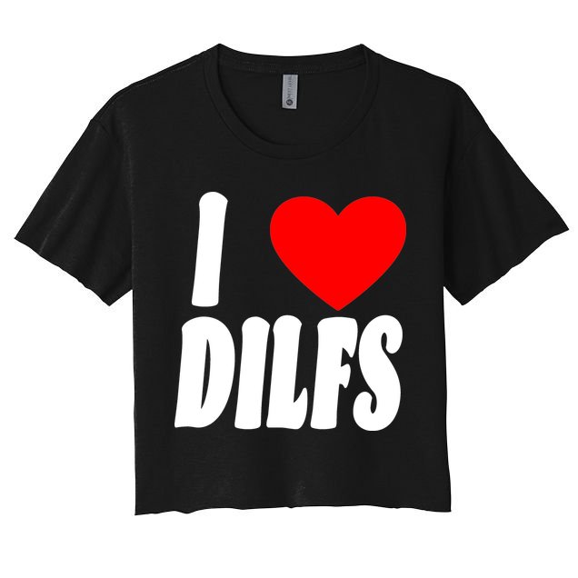 I Heart Dilfs Crop Top