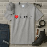 I Heart Dr Fauci Tall T-Shirt