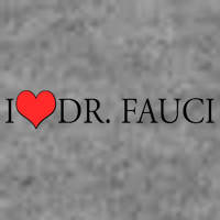 I Heart Dr Fauci Tall T-Shirt