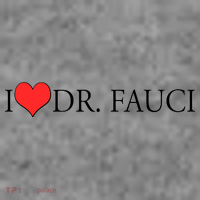 I Heart Dr Fauci Baby Bodysuit