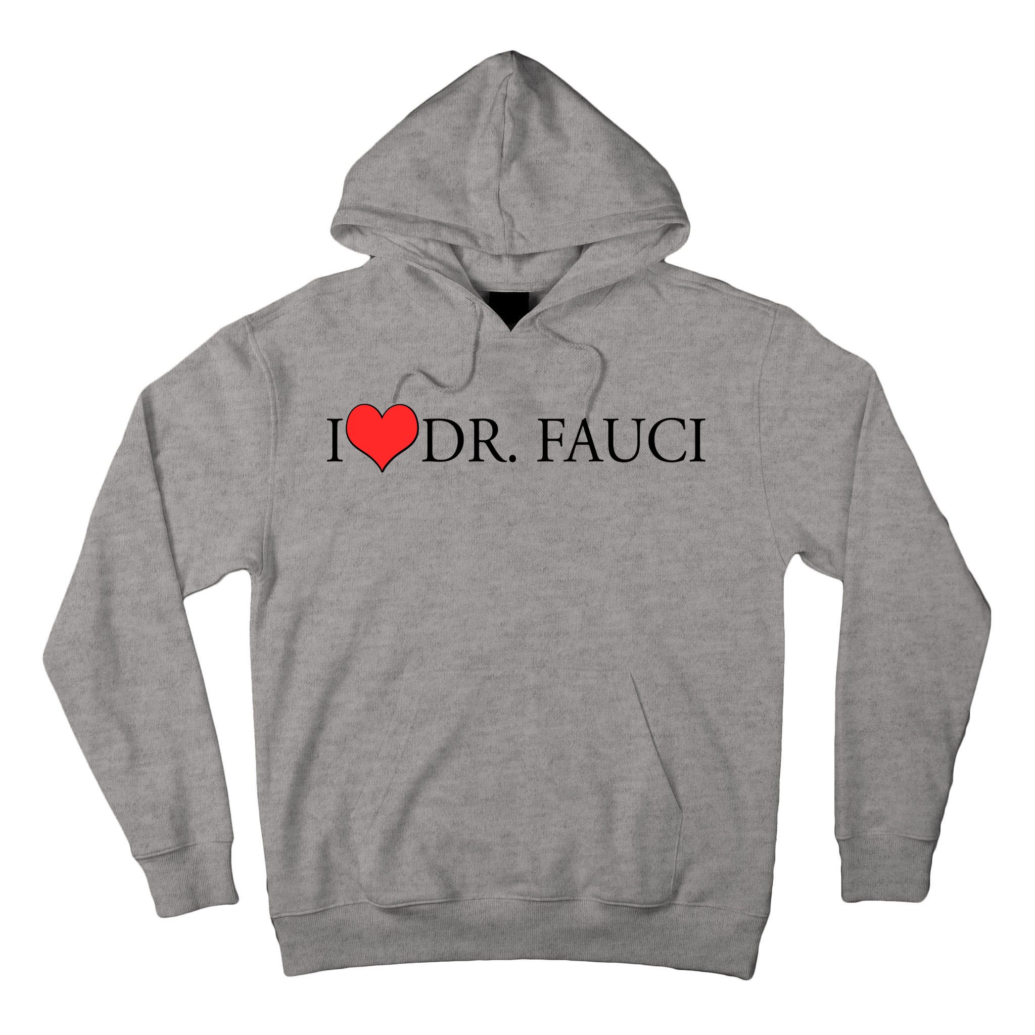 I Heart Dr Fauci Tall Hoodie