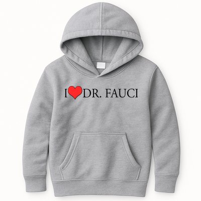 I Heart Dr Fauci Kids Hoodie