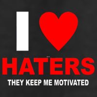 I Heart Haters Adult Drive Performance Visor