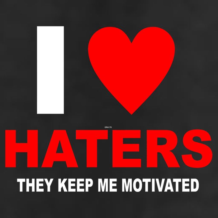 I Heart Haters Adult Drive Performance Visor