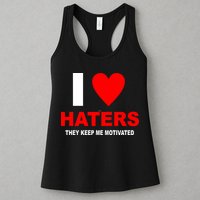 I Heart Haters Womens Tank Top