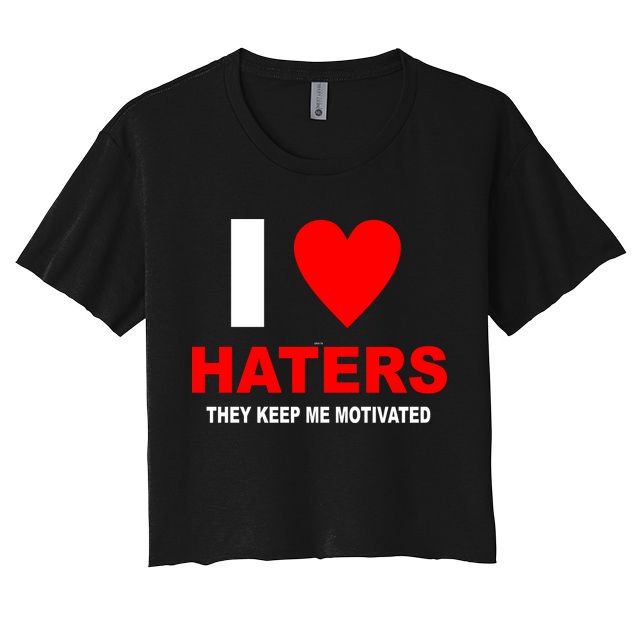 I Heart Haters Crop Top