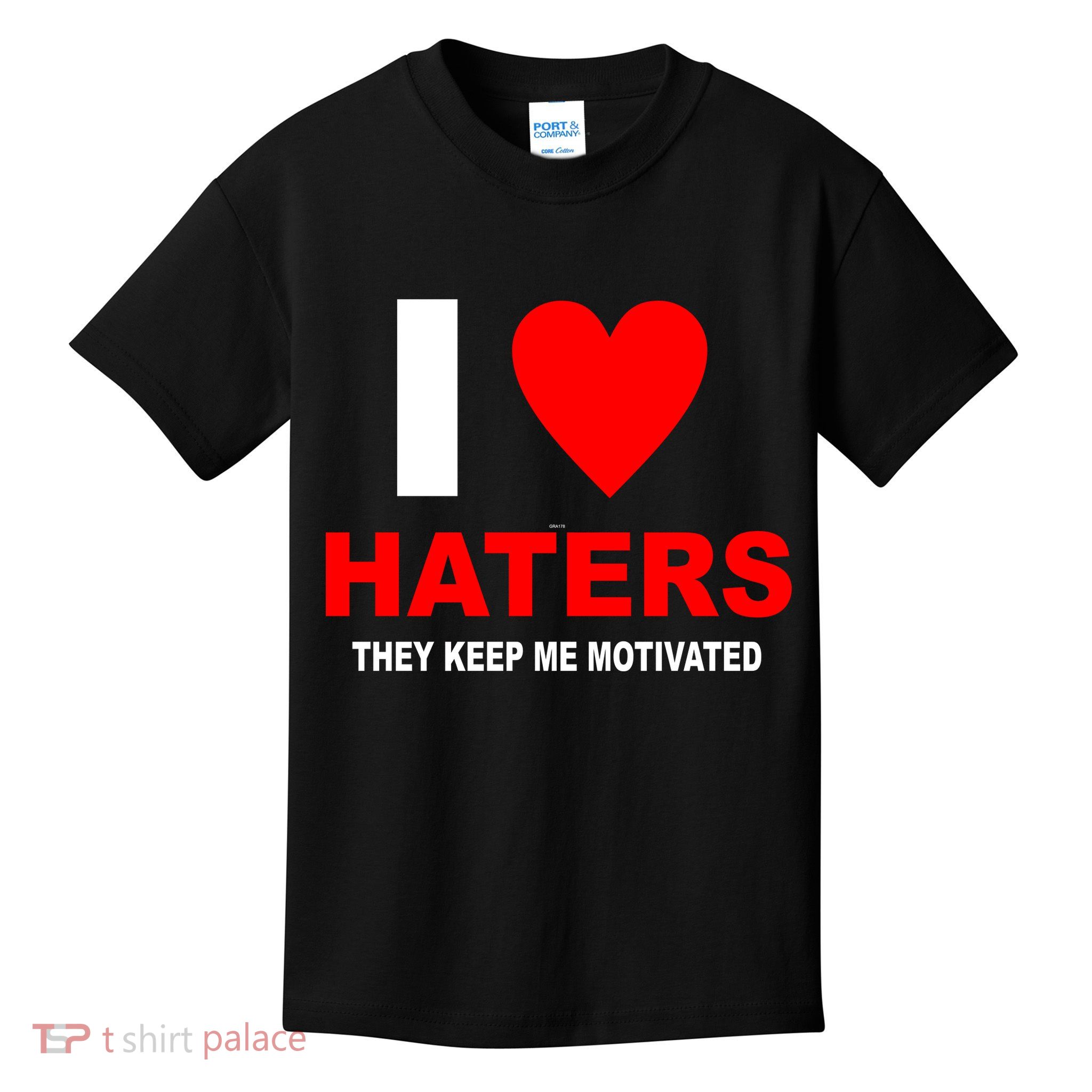 I Heart Haters Kids T-Shirt
