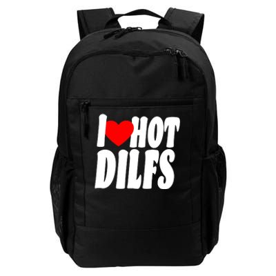 I Heart Hot Dilfs Daily Commute Backpack