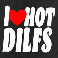 I Heart Hot Dilfs Adult Drive Performance Visor