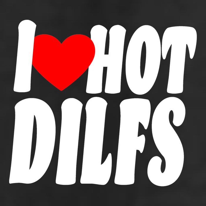 I Heart Hot Dilfs Adult Drive Performance Visor