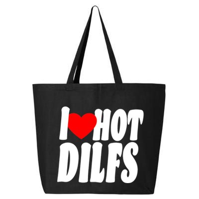 I Heart Hot Dilfs 25L Jumbo Tote