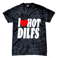I Heart Hot Dilfs Tie-Dye T-Shirt